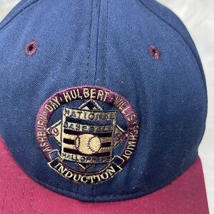 VINTAGE NEW ERA HAT MIKE SCHMIDT & RICHIE ASHBURN PHILADELPHIA 1995 HALL OF FAME